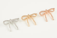 Load image into Gallery viewer, Braided Ribbon Coquette Brooch