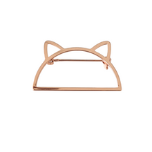 Load image into Gallery viewer, Feline Silhouette Brooch