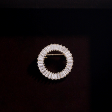 Load image into Gallery viewer, Lucia Baguette Diamond Brooch