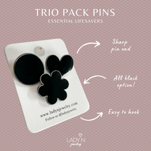 Load image into Gallery viewer, Trio Pack Pins