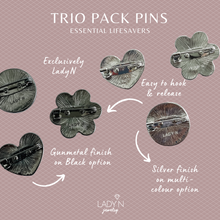 Load image into Gallery viewer, Trio Pack Pins