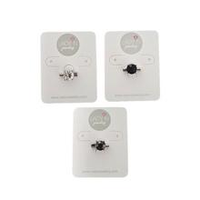 Load image into Gallery viewer, Basic Zircon Baby Pin (Monochrome)