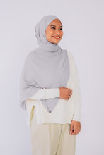 Load image into Gallery viewer, Long Chiffon Shawl - Pebble (No Metal Tag)
