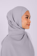 Load image into Gallery viewer, Long Chiffon Shawl - Pebble (No Metal Tag)