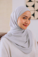 Load image into Gallery viewer, Long Chiffon Shawl - Pebble (No Metal Tag)