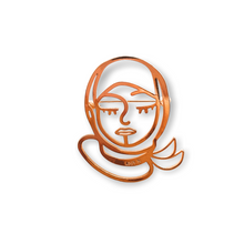 Load image into Gallery viewer, Modern Hijabi Girl Brooch