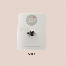 Load image into Gallery viewer, Basic Zircon Baby Pin (Monochrome)
