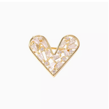 Load image into Gallery viewer, Amore Petite Baguette Diamond Brooch
