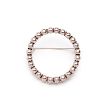 Load image into Gallery viewer, Eloise Round Pearl Brooch

