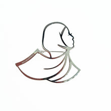 Load image into Gallery viewer, Acupofdee Hijabi Lady Brooch
